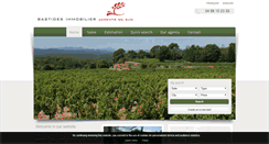 Desktop Screenshot of bastides-immo.com